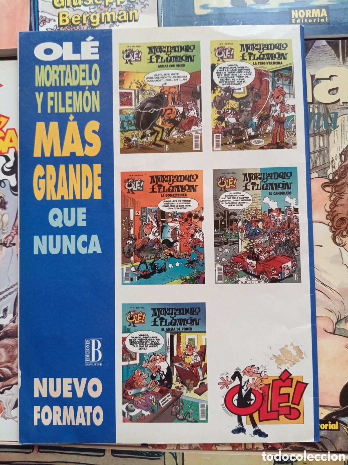 C&oacute;mics: Colecci&oacute;n Ol&eacute; Mortadelo y Filem&oacute;n 15 cj106 - Foto 2