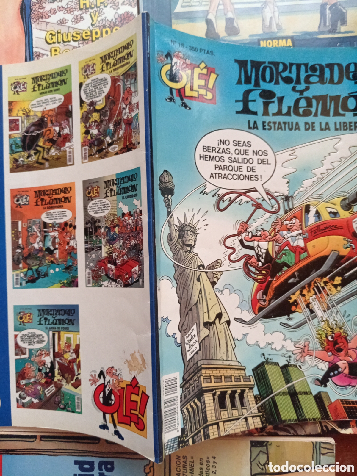 C&oacute;mics: Colecci&oacute;n Ol&eacute; Mortadelo y Filem&oacute;n 15 cj106 - Foto 3