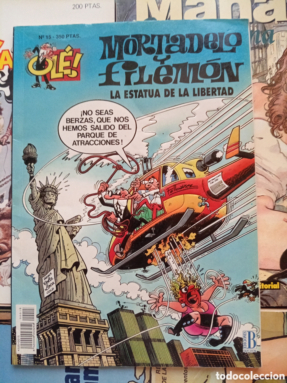 C&oacute;mics: Colecci&oacute;n Ol&eacute; Mortadelo y Filem&oacute;n 15 cj106 - Foto 1