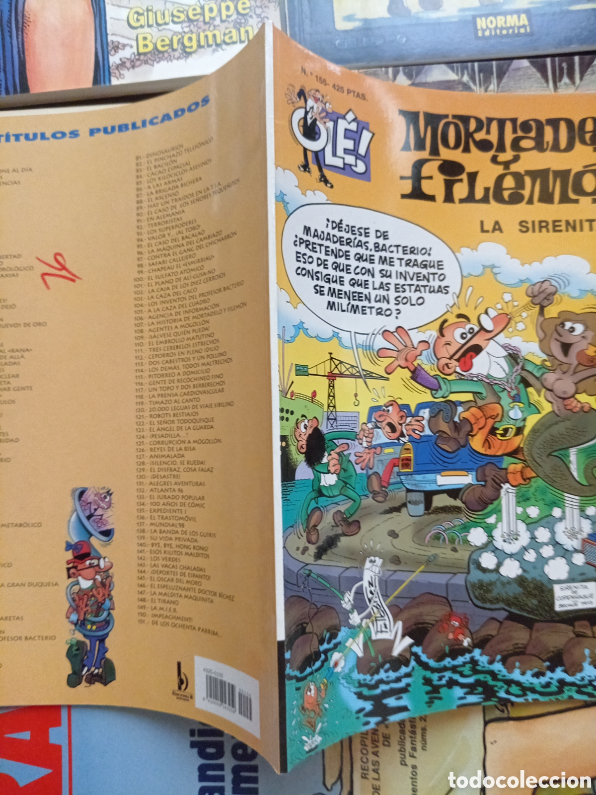 C&oacute;mics: Colecci&oacute;n Ol&eacute; Mortadelo y Filem&oacute;n 155 cj106 - Foto 3