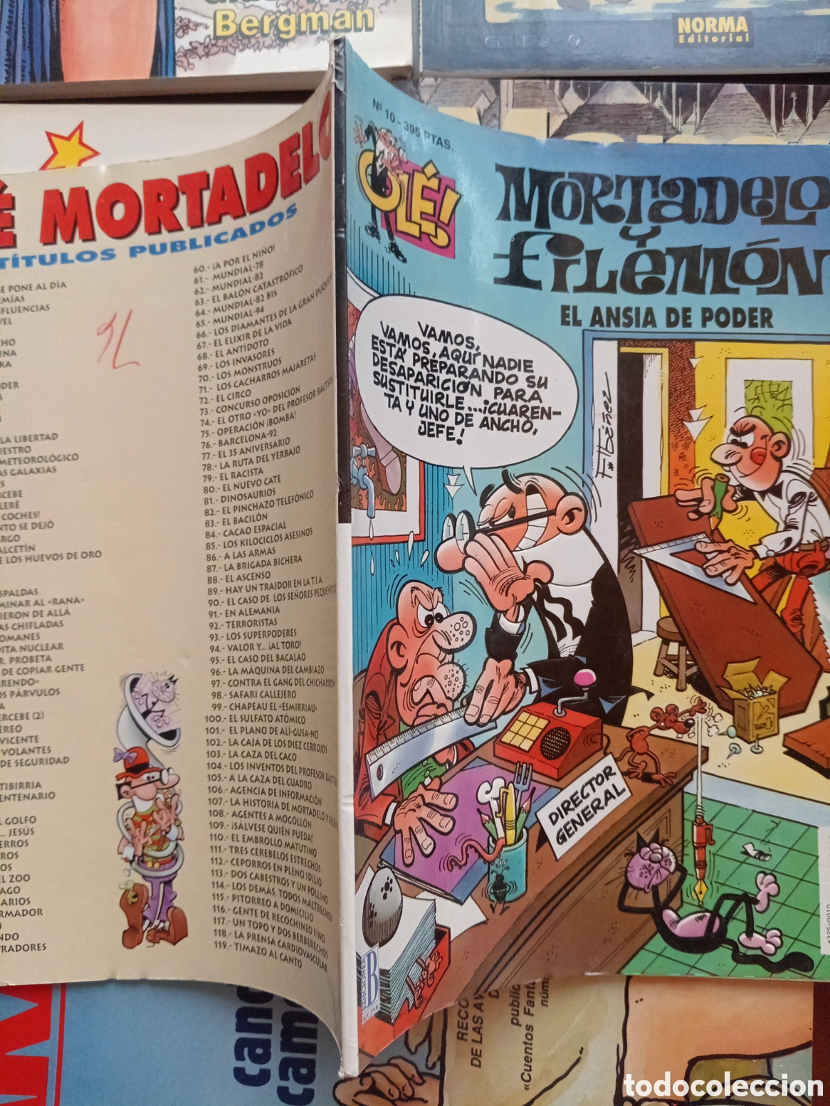 C&oacute;mics: Colecci&oacute;n Ol&eacute; Mortadelo y Filem&oacute;n 10 cj106 - Foto 3