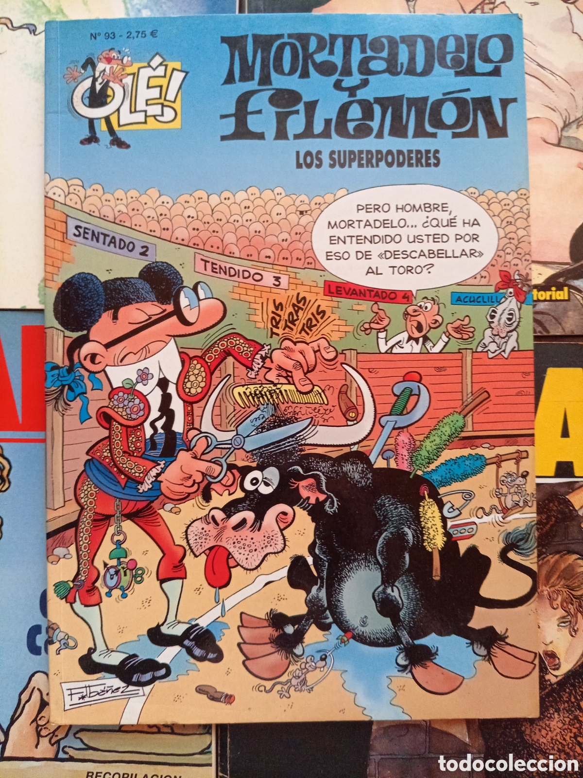 C&oacute;mics: Colecci&oacute;n Ol&eacute; Mortadelo y Filem&oacute;n 93 cj106