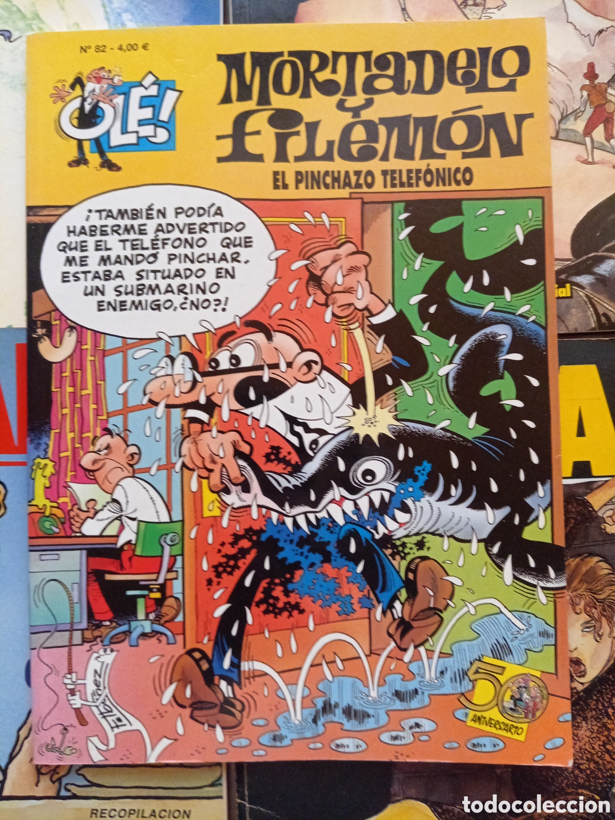 C&oacute;mics: Colecci&oacute;n Ol&eacute; Mortadelo y Filem&oacute;n 82 cj106