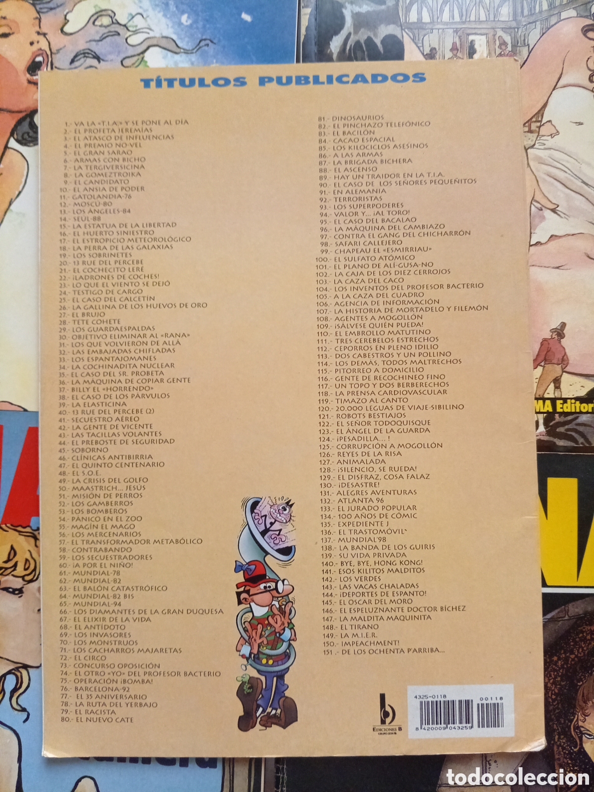 C&oacute;mics: Colecci&oacute;n Ol&eacute; Mortadelo y Filem&oacute;n 118 cj106 - Foto 2