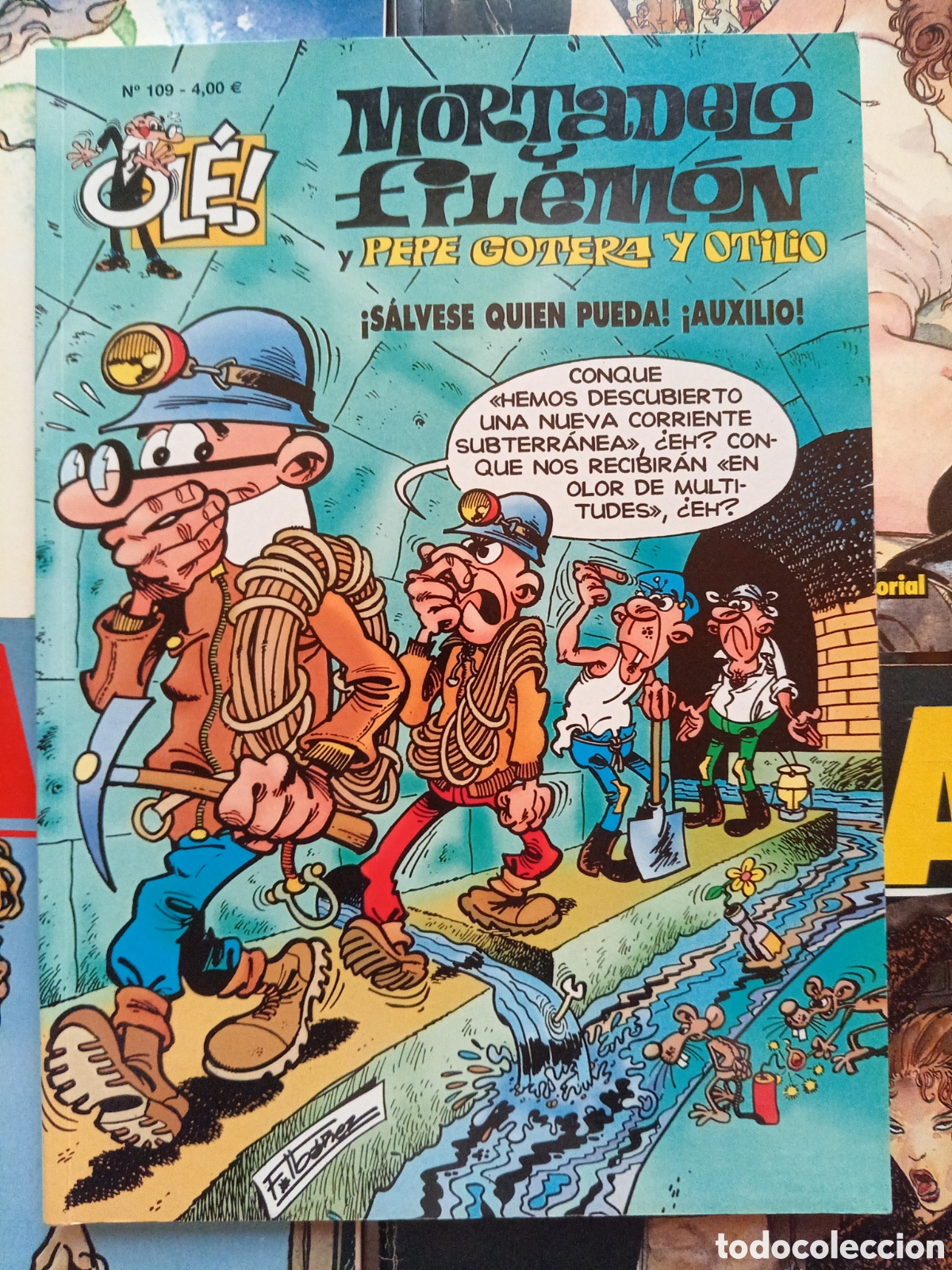 C&oacute;mics: Colecci&oacute;n Ol&eacute; Mortadelo y Filem&oacute;n 109 cj106 - Foto 1