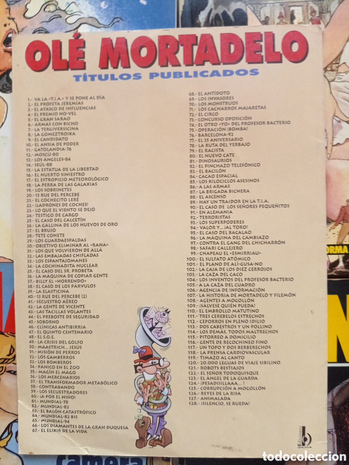 C&oacute;mics: Colecci&oacute;n Ol&eacute; Mortadelo y Filem&oacute;n 55 cj106 - Foto 2
