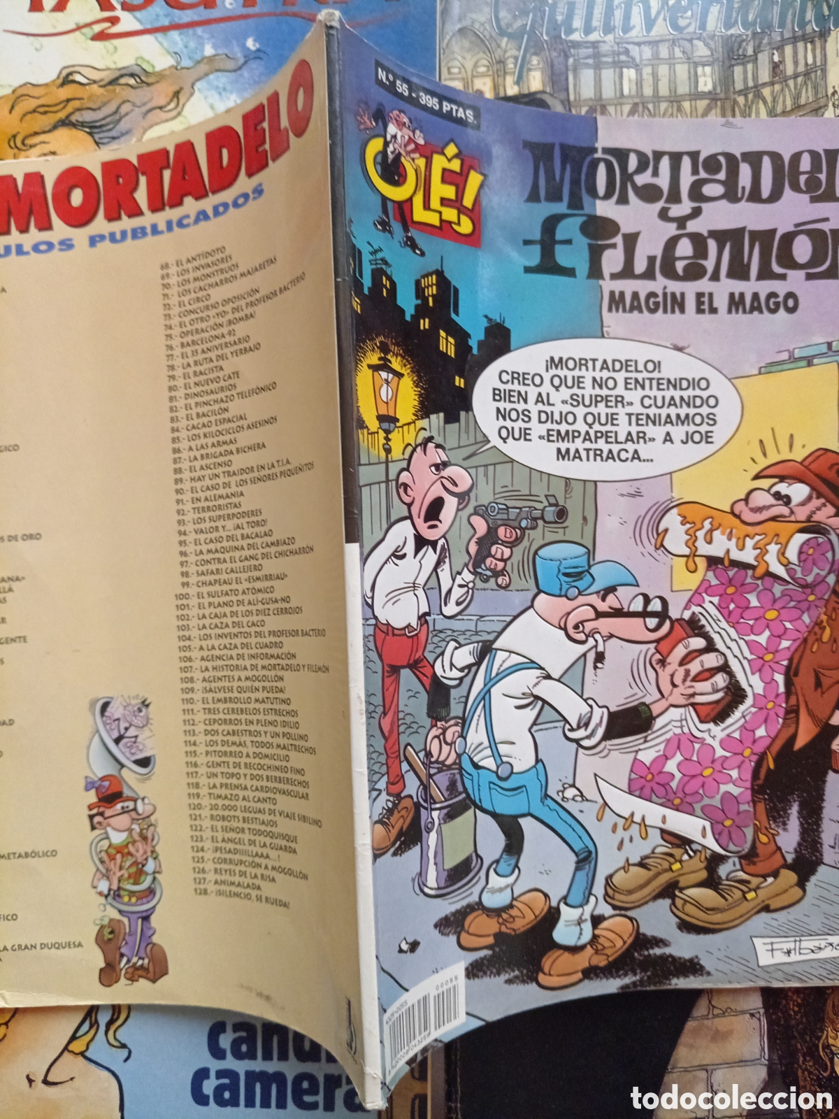 C&oacute;mics: Colecci&oacute;n Ol&eacute; Mortadelo y Filem&oacute;n 55 cj106 - Foto 3