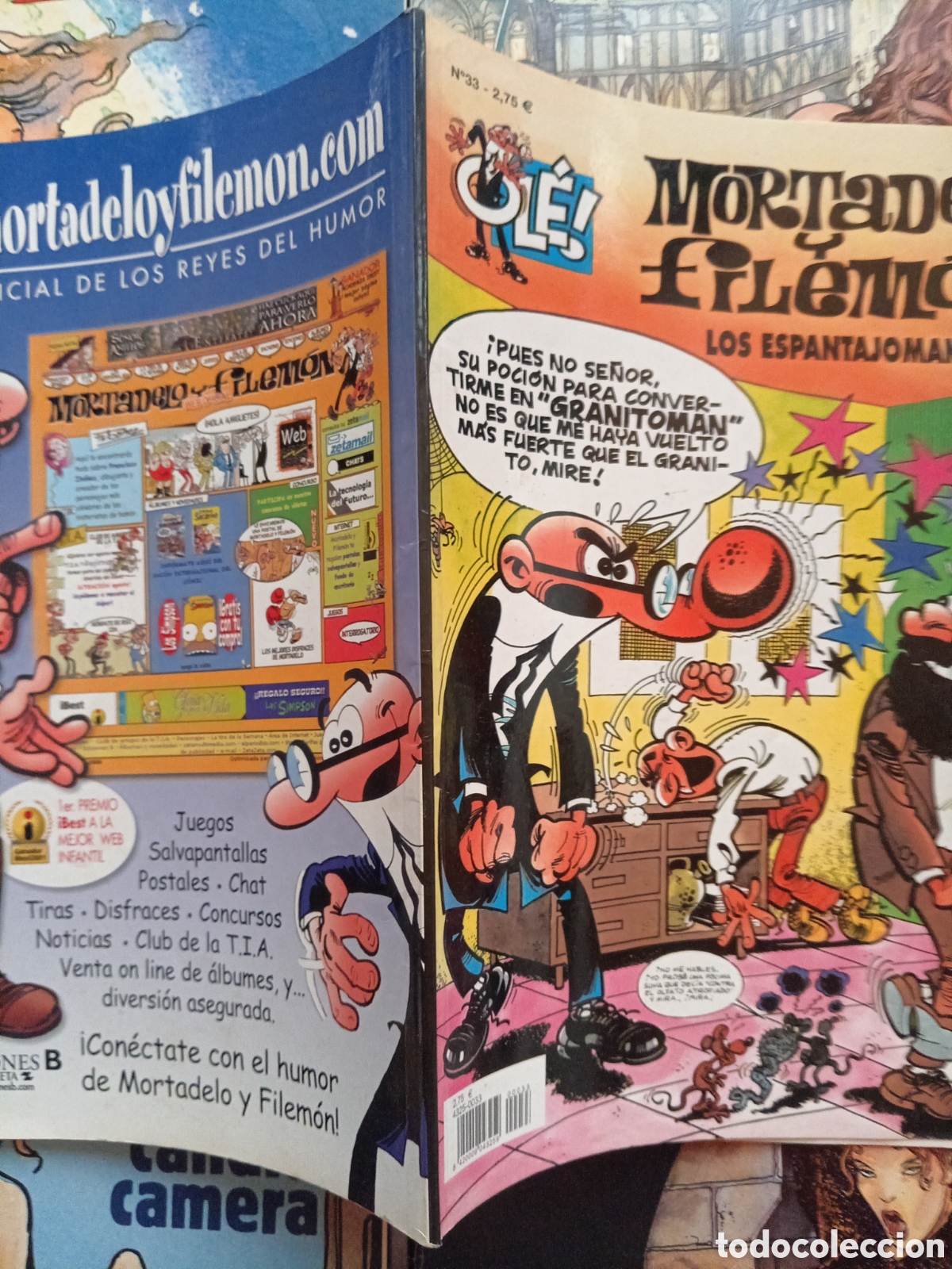C&oacute;mics: Colecci&oacute;n Ol&eacute; Mortadelo y Filem&oacute;n 33 cj106 - Foto 3