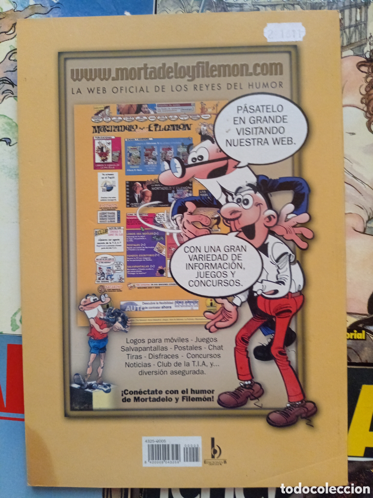 C&oacute;mics: Colecci&oacute;n Ol&eacute; Mortadelo y Filem&oacute;n 5 cj106 - Foto 2
