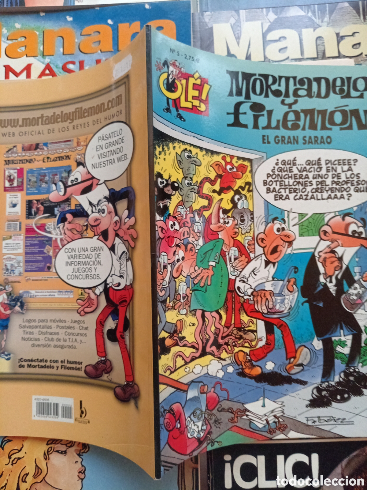 C&oacute;mics: Colecci&oacute;n Ol&eacute; Mortadelo y Filem&oacute;n 5 cj106 - Foto 3