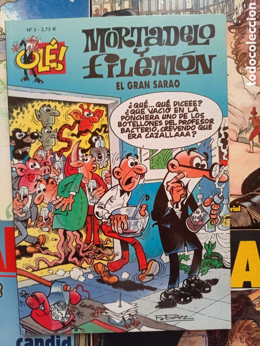 C&oacute;mics: Colecci&oacute;n Ol&eacute; Mortadelo y Filem&oacute;n 5 cj106 - Foto 1