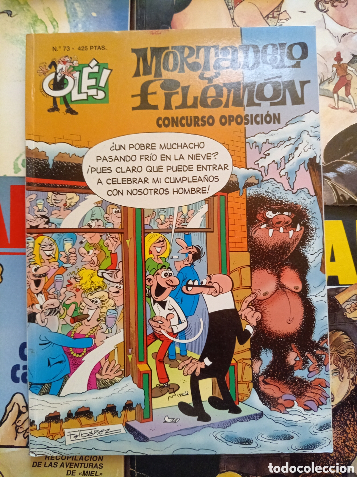 C&oacute;mics: Colecci&oacute;n Ol&eacute; Mortadelo y Filem&oacute;n 73 cj106