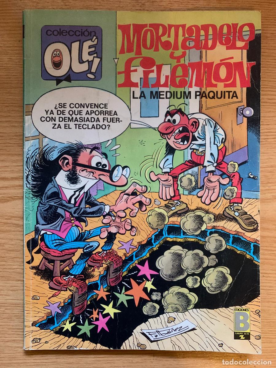 C&oacute;mics: Mortadelo y Filem&oacute;n - La Medium Paquita - Colecci&oacute;n Ol&eacute; 320 - M.73