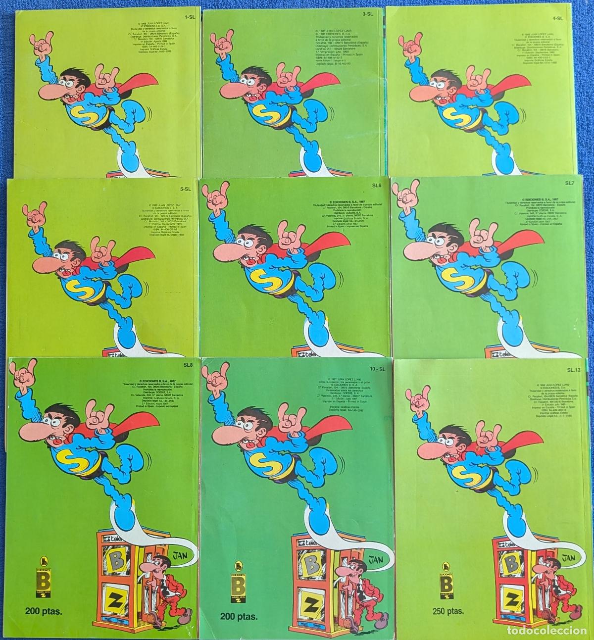 C&oacute;mics: Super L&oacute;pez - Lote de 9 tebeos - OL&Eacute; - Ediciones B &iexcl;A&ntilde;os 80! - Foto 2