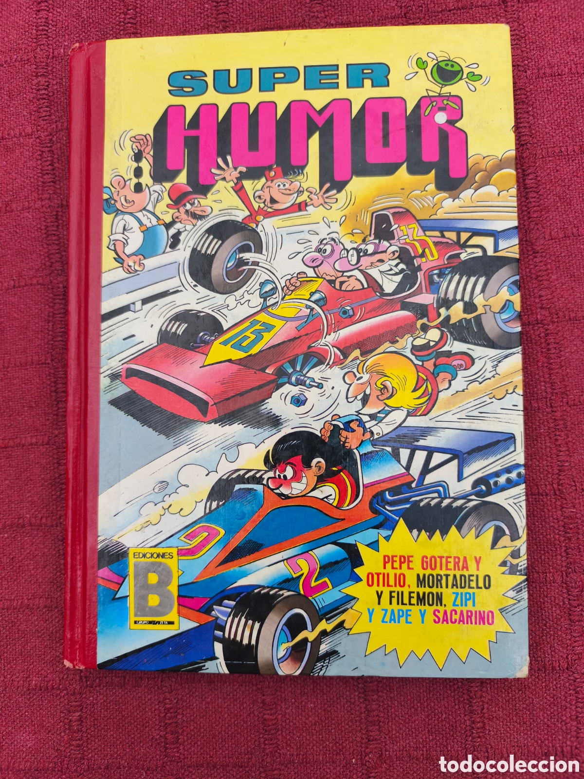 C&oacute;mics: SUPER HUMOR VOLUMEN 15 EDICIONES B 1987 - MORTADELO,ZIPI Y ZAPE,SACARINO,PEPE GOTERA Y OTILIO