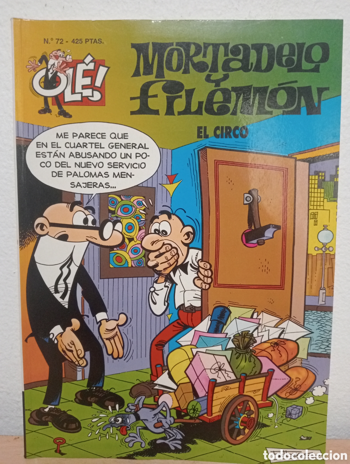 C&oacute;mics: Mortadelo y Filem&oacute;n excelente.n72 3 edicion