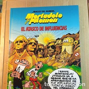 Comics : MAGOS DEL HUMOR MORTADELO Y FILEMON EN EL ATASCO DE INFLUENCIAS TAPA DURA