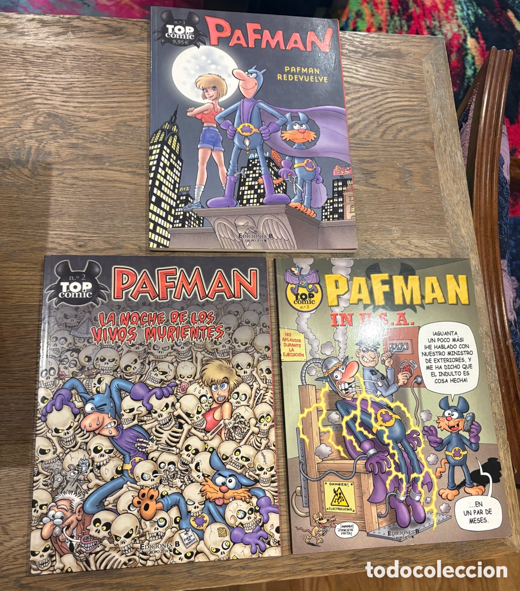 C&oacute;mics: PAFMAN COMPLETA 3 VOL&Uacute;MENES