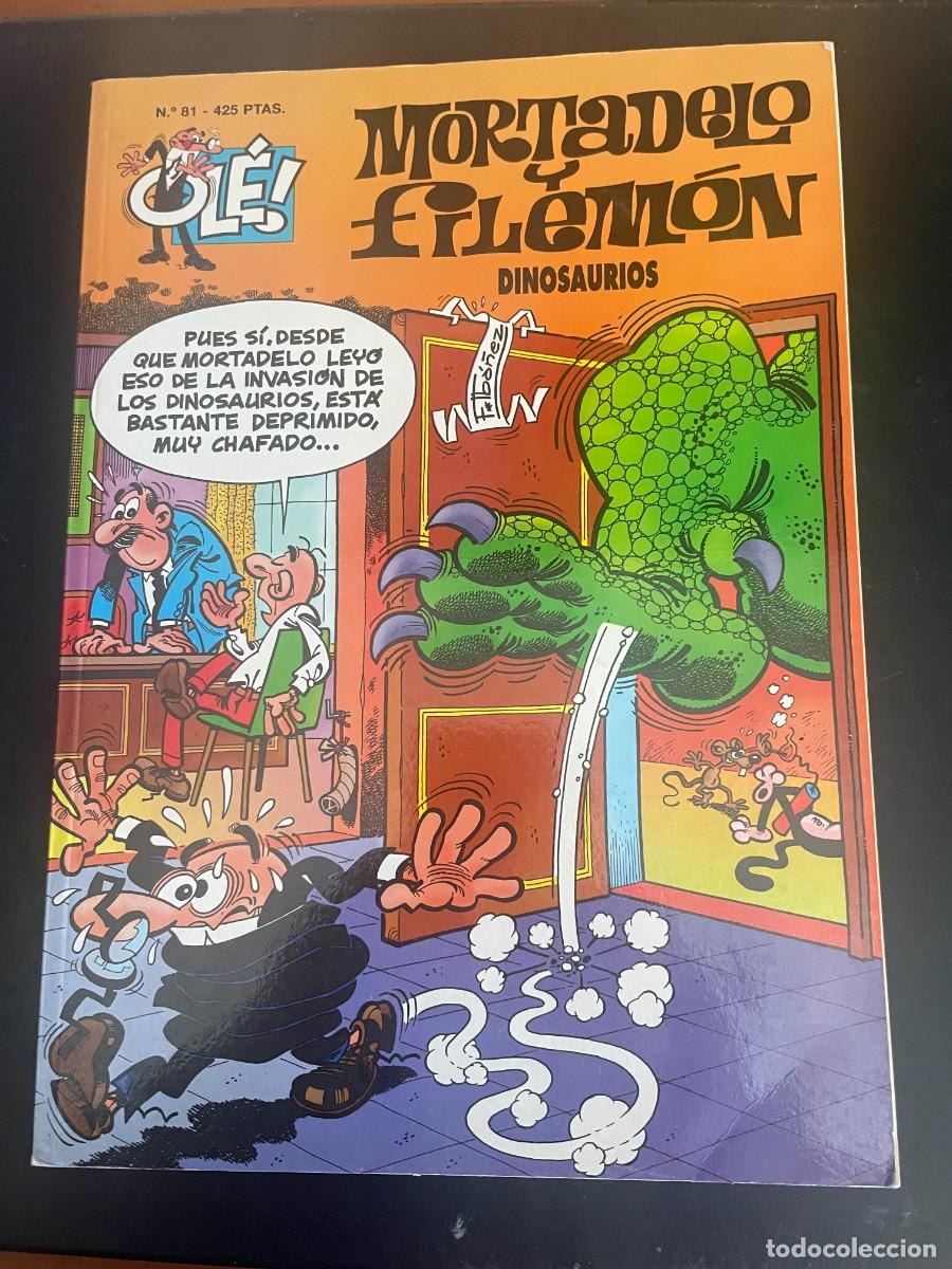 Fumetti: MORTADELO Y FILEMON - DINOSAURIOS - OL&Eacute; N&ordm; 81