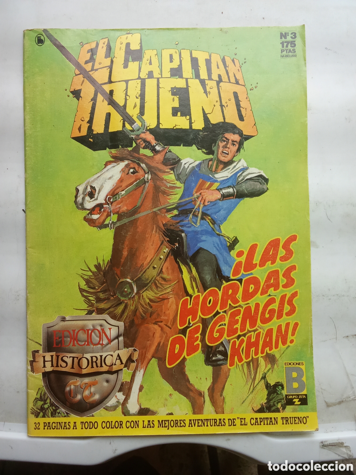 C&oacute;mics: CAPITAN TRUENO 3 EDICI&Oacute;N HIST&Oacute;RICA - Foto 1