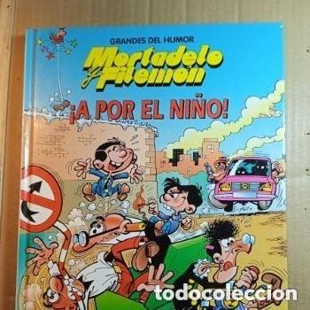 Comics: TEBEO GRANDES DEL HUMOR MORTADELO Y FILEMON EN A POR EL NI&Ntilde;O N&ordm; 9 TAPA DURA
