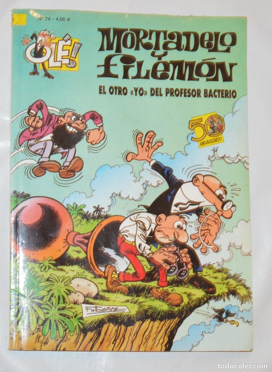 C&oacute;mics: MORTADELO Y FILEMON - EL OTRO &rdquo; YO &rdquo; DEL PROFESOR BACTERIO - ED. B - IBA&Ntilde;EZ - OL&Eacute; 74
