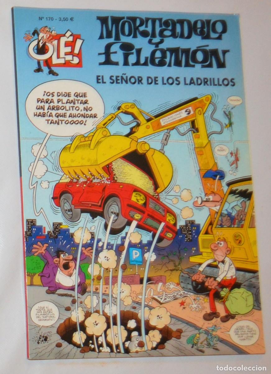 C&oacute;mics: MORTADELO Y FILEMON - EL SE&Ntilde;OR DE LOS LADRILLOS - ED. B - IBA&Ntilde;EZ - OL&Eacute; 170