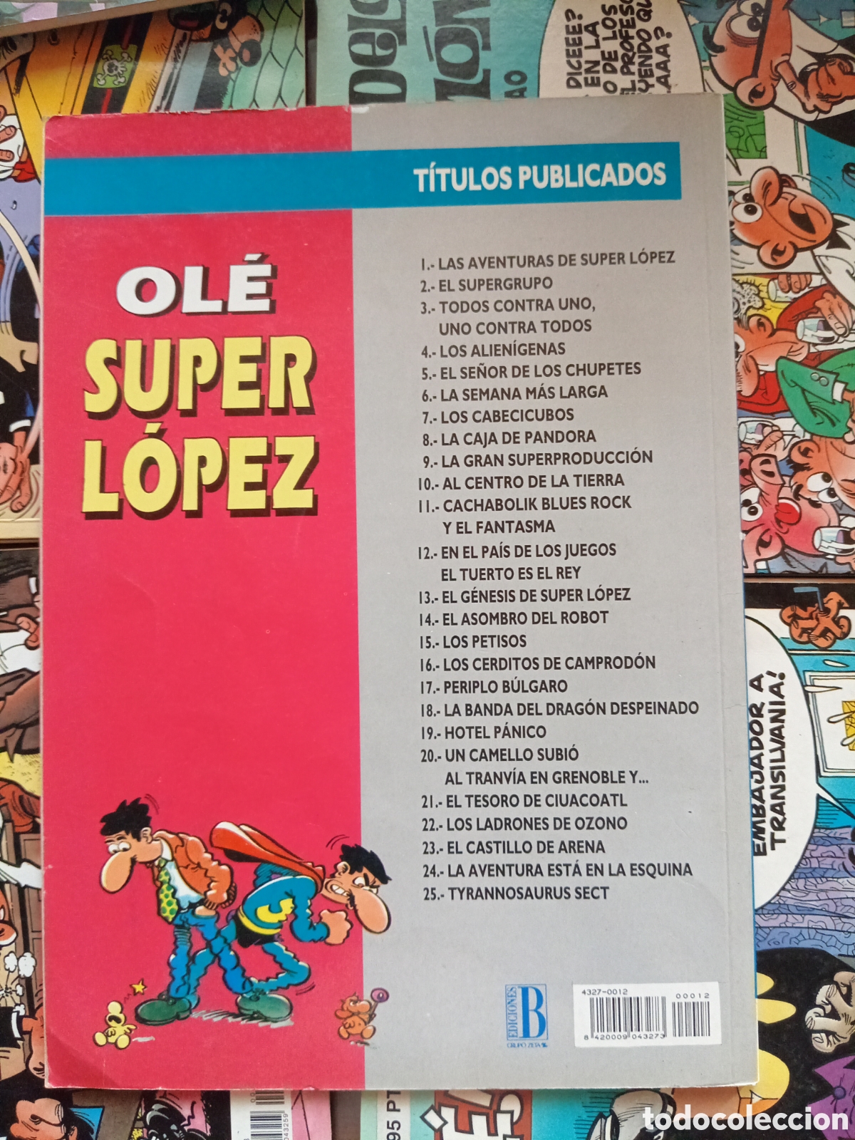 C&oacute;mics: Colecci&oacute;n Ol&eacute; Super L&oacute;pez 12 cj106 - Foto 2