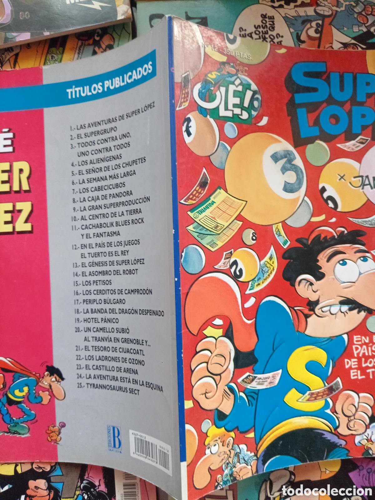 C&oacute;mics: Colecci&oacute;n Ol&eacute; Super L&oacute;pez 12 cj106 - Foto 3