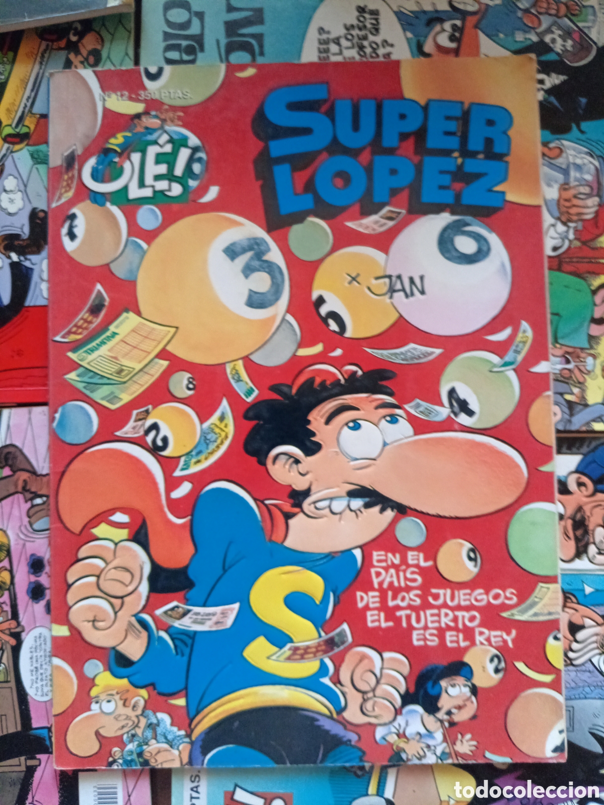 C&oacute;mics: Colecci&oacute;n Ol&eacute; Super L&oacute;pez 12 cj106 - Foto 1