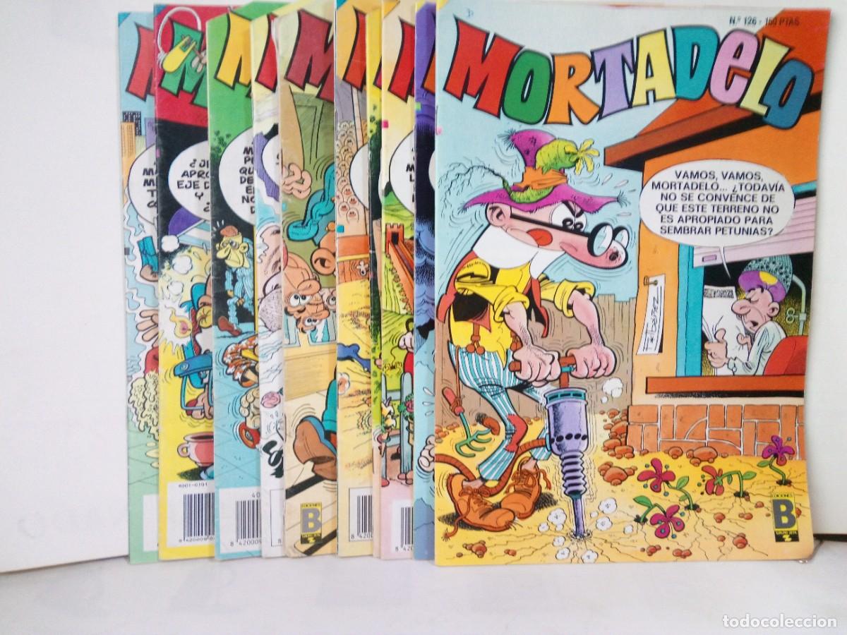 Comics: LOTE DE 11 TEBEOS DE MORTADELO-A&Ntilde;OS DE 1989 A 1991.EDICIONES &rdquo;B&rdquo;