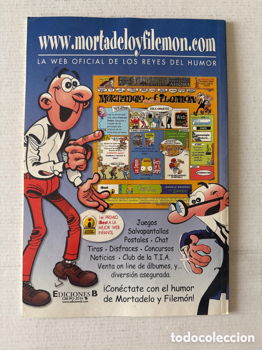 C&oacute;mics: MORTADELO Y FILEM&Oacute;N #51 OL&Eacute; grande - Ediciones B 3&ordf; Ed. - Foto 2