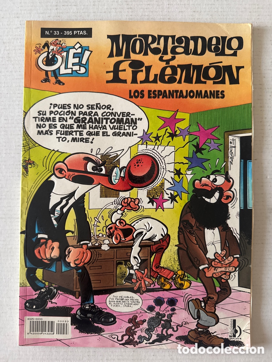 C&oacute;mics: MORTADELO Y FILEM&Oacute;N #33 OL&Eacute; grande - Ediciones B