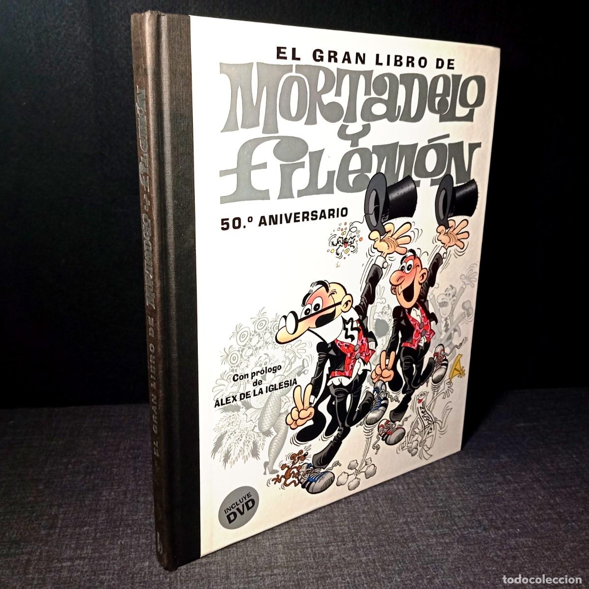 C&oacute;mics: ⚜️ L1802. El Gran Libro de Mortadelo y Filem&oacute;n. 50 Aniversario (1&ordf; Ed. 2007) - S&Oacute;LO LIBRO