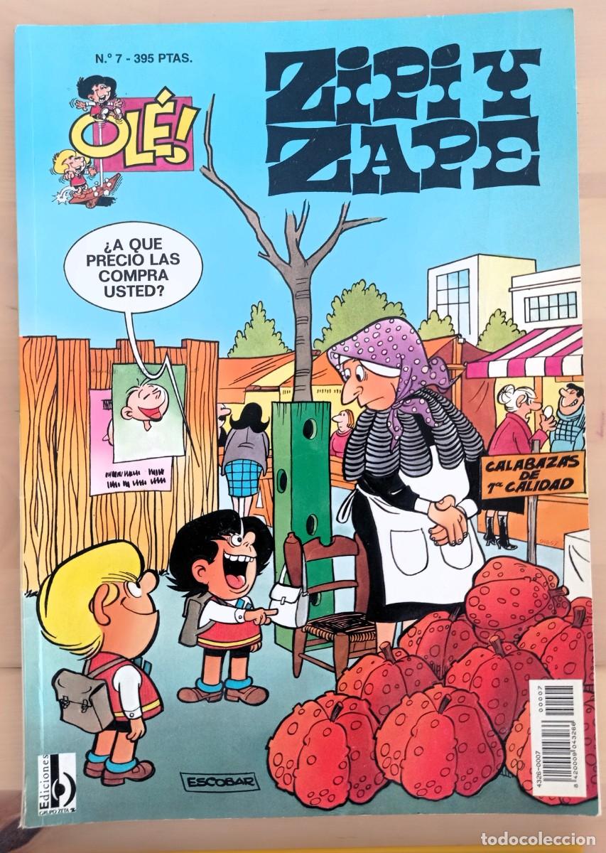Comics: ZIPI Y ZAPE - N&ordm; 7 - EDICIONES B -1&ordf; EDICION 1993 - OL&Eacute;