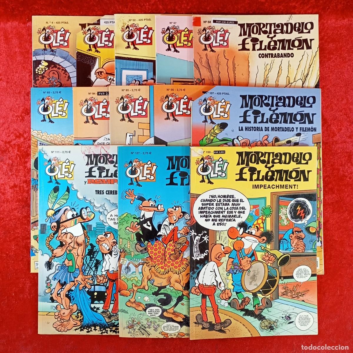 C&oacute;mics: MORTADELO Y FILEM&Oacute;N - F. IB&Aacute;&Ntilde;EZ - OL&Eacute;! - EDICIONES B - LOTE 13 COMICS - VER N&ordm; EN FOTOS / 1501