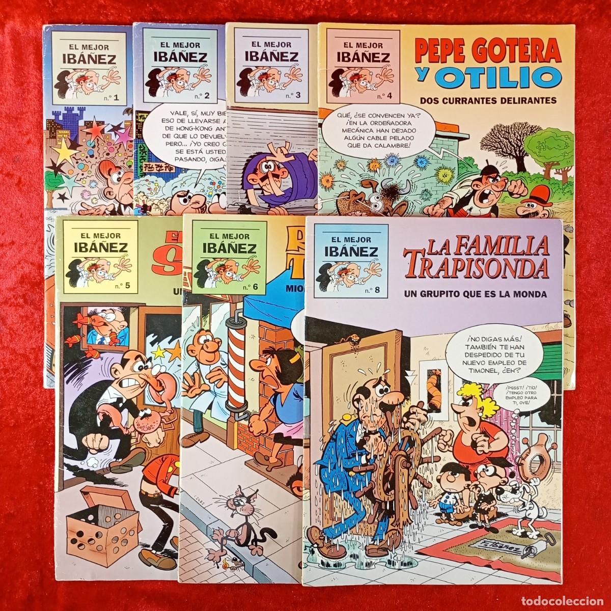 C&oacute;mics: LO MEJOR DE IB&Aacute;&Ntilde;EZ - F. IB&Aacute;&Ntilde;EZ - EDICIONES B - LOTE 7 COMICS - VER N&ordm; EN FOTOS / 1502