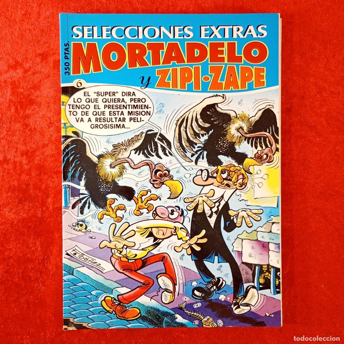 C&oacute;mics: MORTADELO Y ZIPI-ZAPE - SELECCIONES EXTRAS - N&ordm; 6 - F. IB&Aacute;&Ntilde;EZ - EDICIONES B / 1512