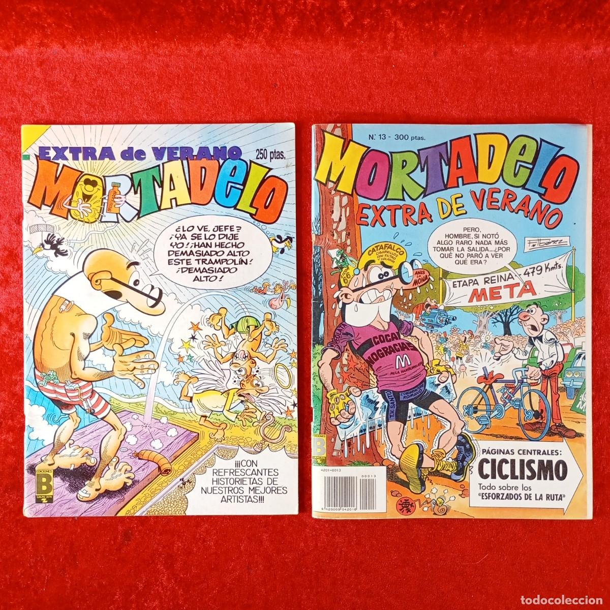 Comics: MORTADELO - F. IB&Aacute;&Ntilde;EZ - EXTRA DE VERANO - EDICIONES B - 1988 / 1523
