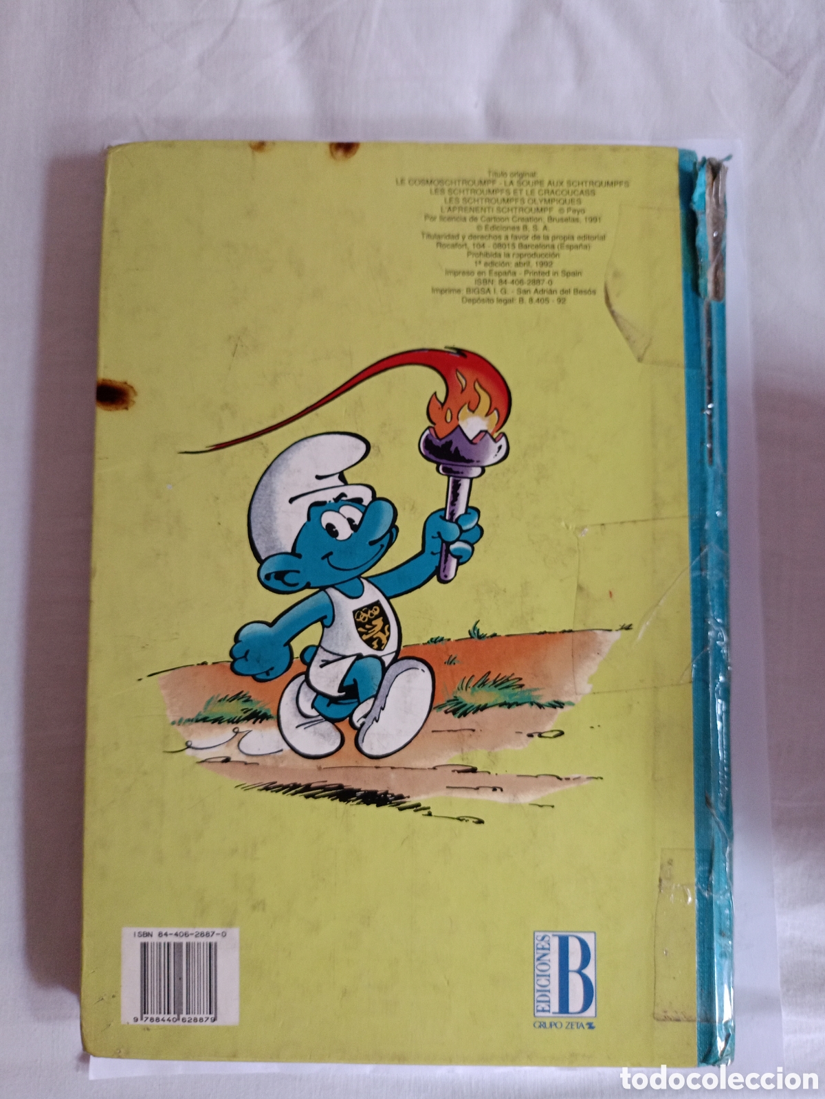 C&oacute;mics: LOS PITUFOS. LOS PITUFOS OL&Iacute;MPICOS. - Foto 3