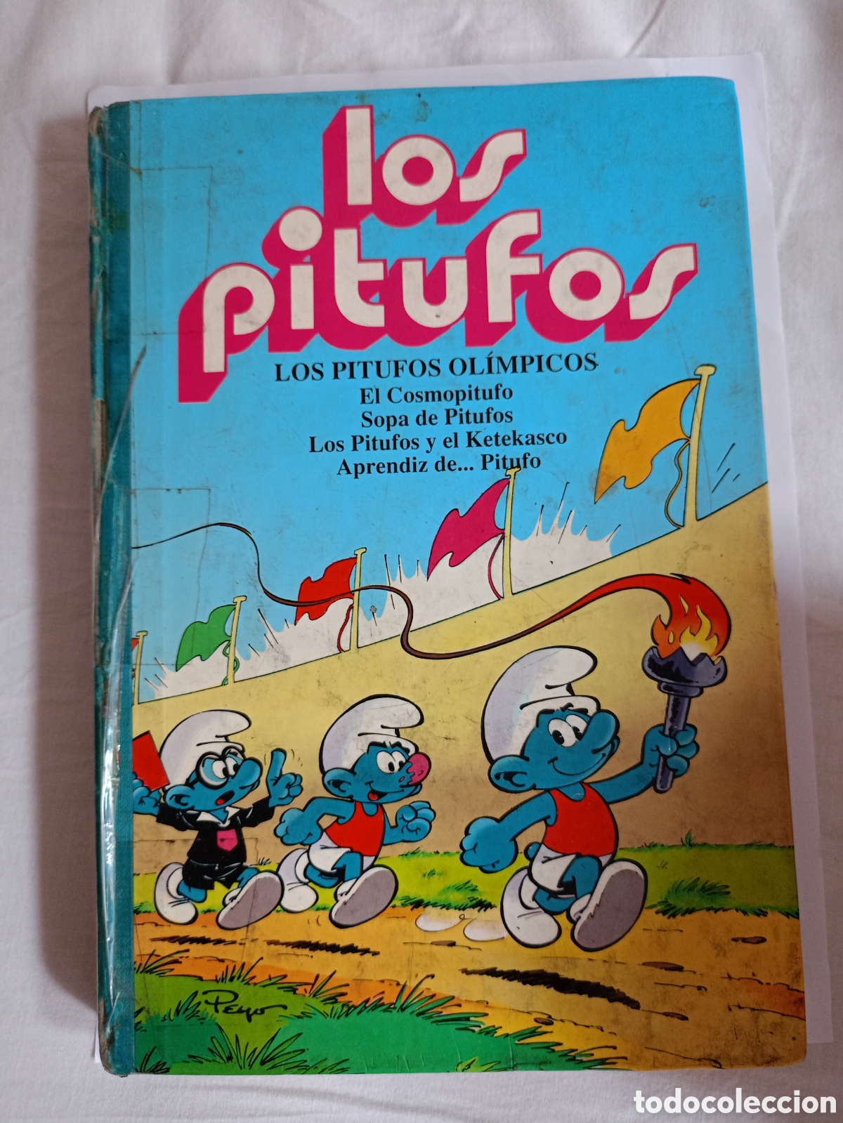 C&oacute;mics: LOS PITUFOS. LOS PITUFOS OL&Iacute;MPICOS.
