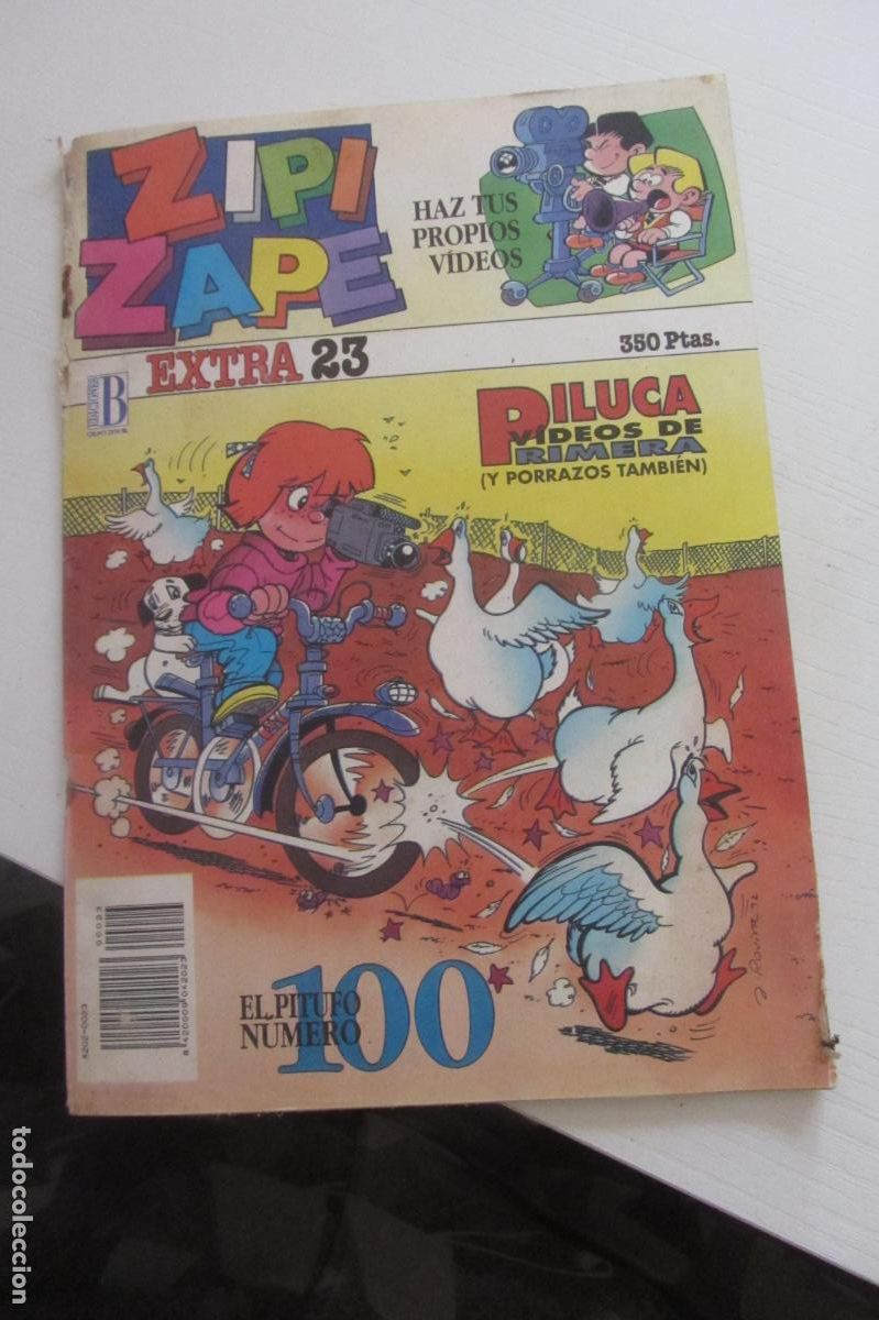 C&oacute;mics: ZIPI ZAPE. EXTRA N&ordm; 23. EDICIONES B ARX218