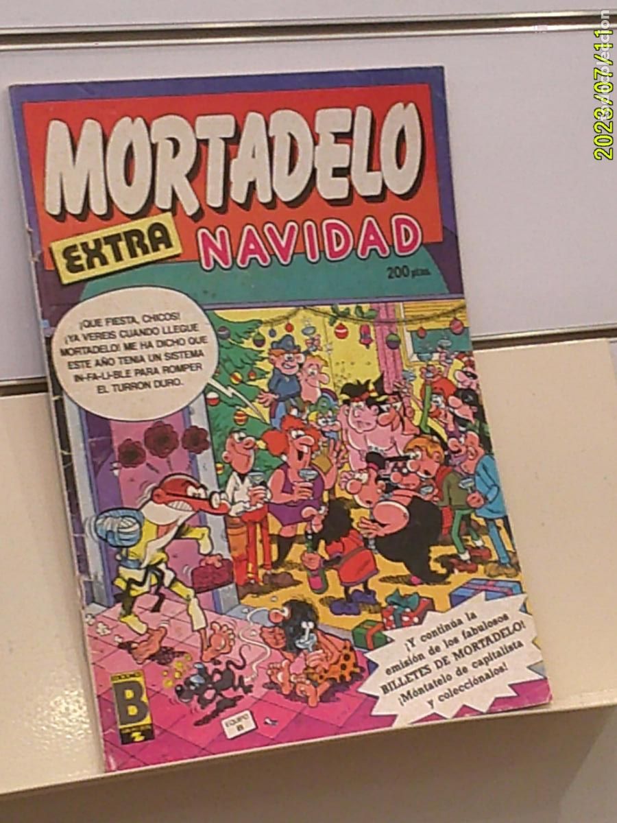 C&oacute;mics: EXTRA MORTADELO NAVIDAD - EDICIONES B 1987