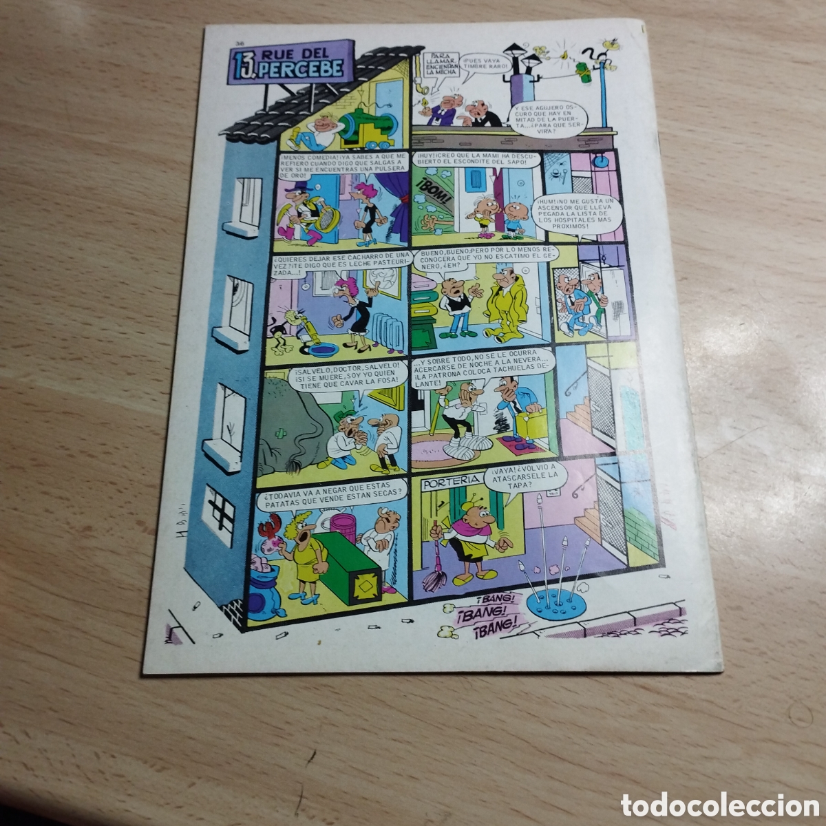 C&oacute;mics: Mortadelo N⁰32. Ediciones B. 1987. Con los billetes. - Foto 2