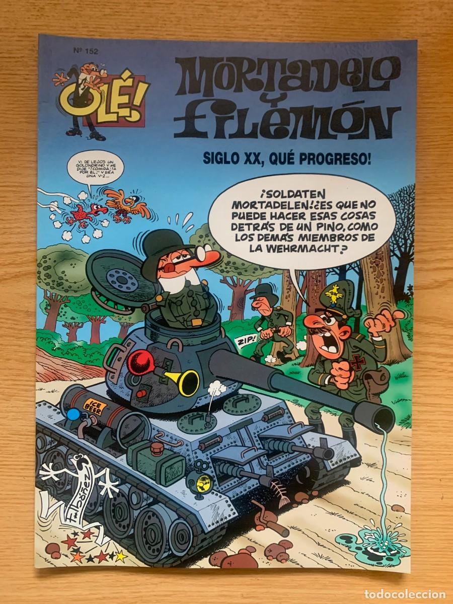 C&oacute;mics: Mortadelo y Filem&oacute;n n&ordm; 152: Siglo XX, Qu&eacute; Progreso - Colecci&oacute;n Ol&eacute; - Muy Buen Estado