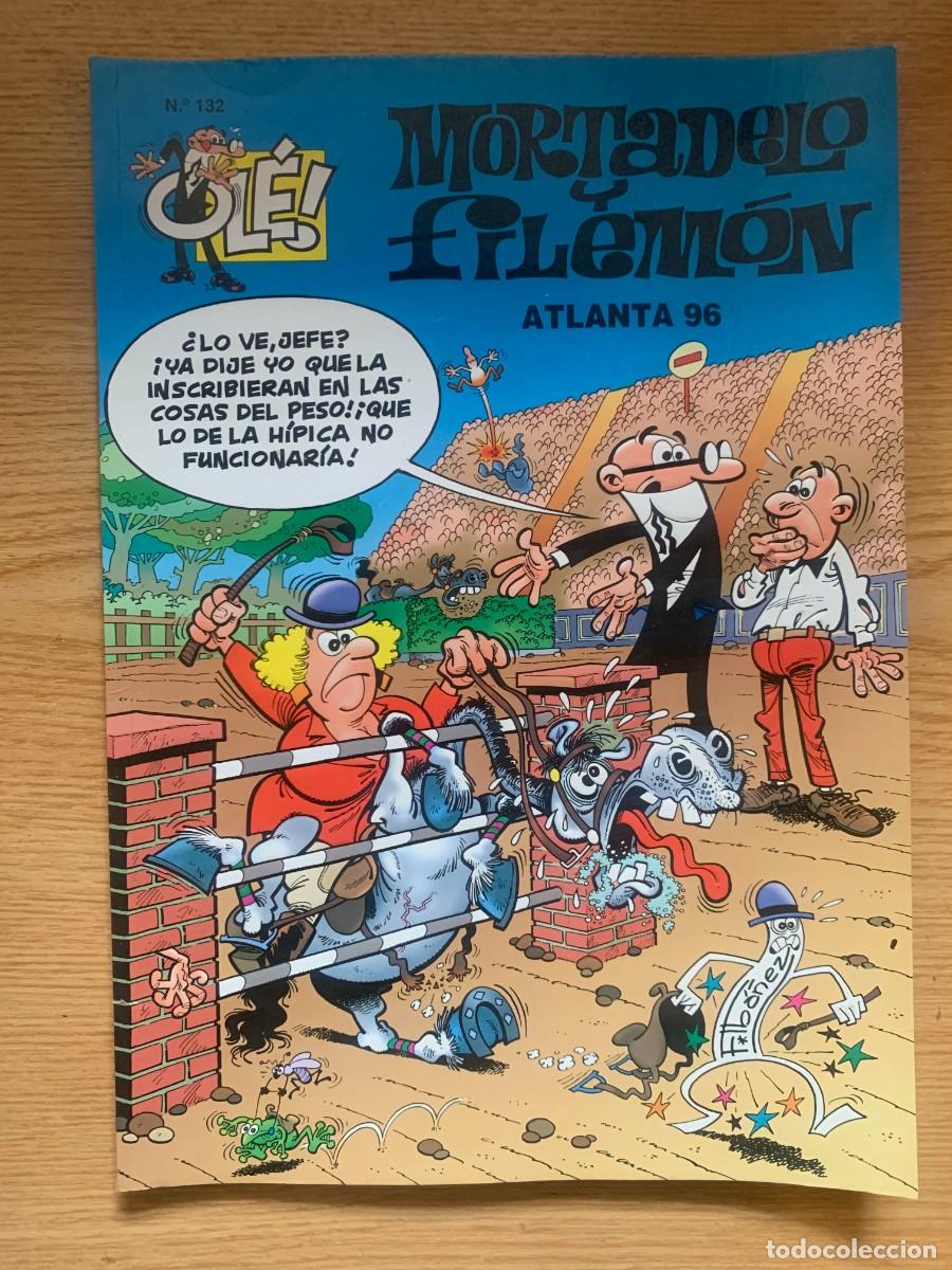 C&oacute;mics: Mortadelo y Filem&oacute;n n&ordm; 132: Atlanta 96 - Colecci&oacute;n Ol&eacute; - Buen Estado