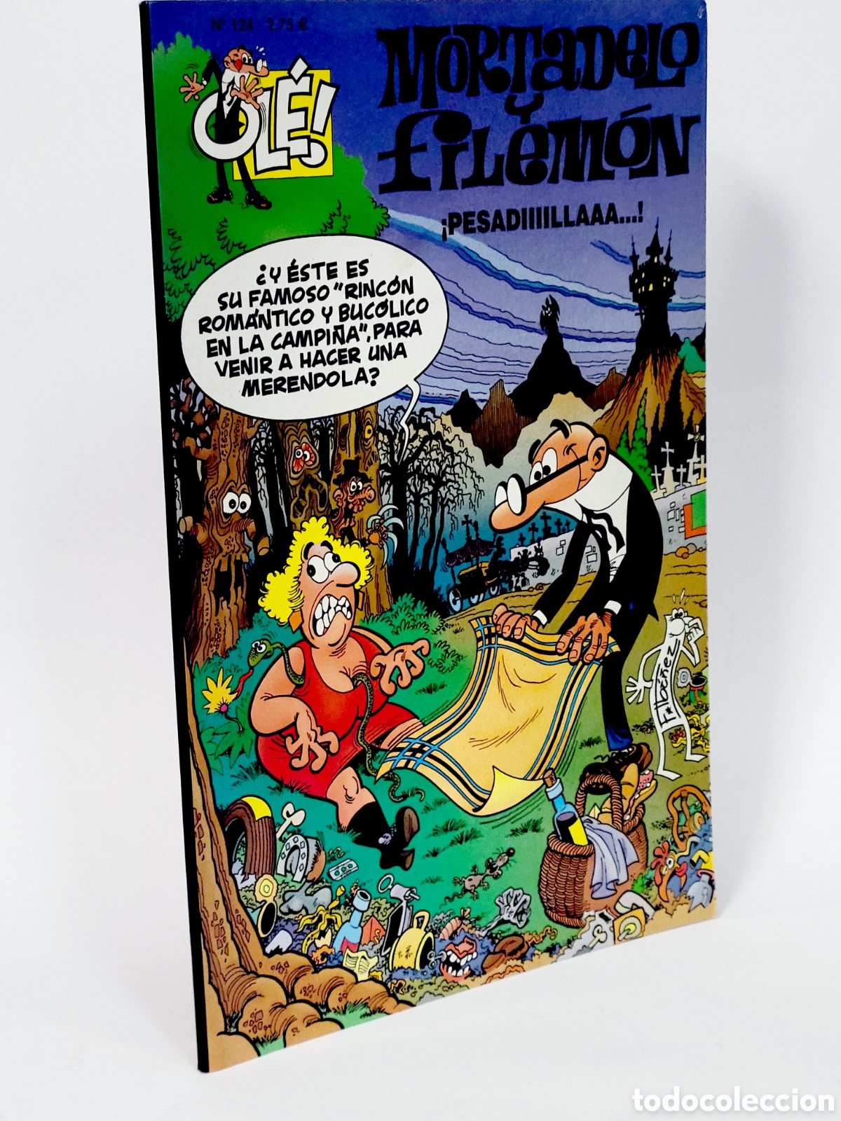 C&oacute;mics: C&Oacute;MIC MORTADELO Y FILEM&Oacute;N 124 PESADILLA OLE EDICIONES B TERCERA EDICI&Oacute;N BUEN ESTADO
