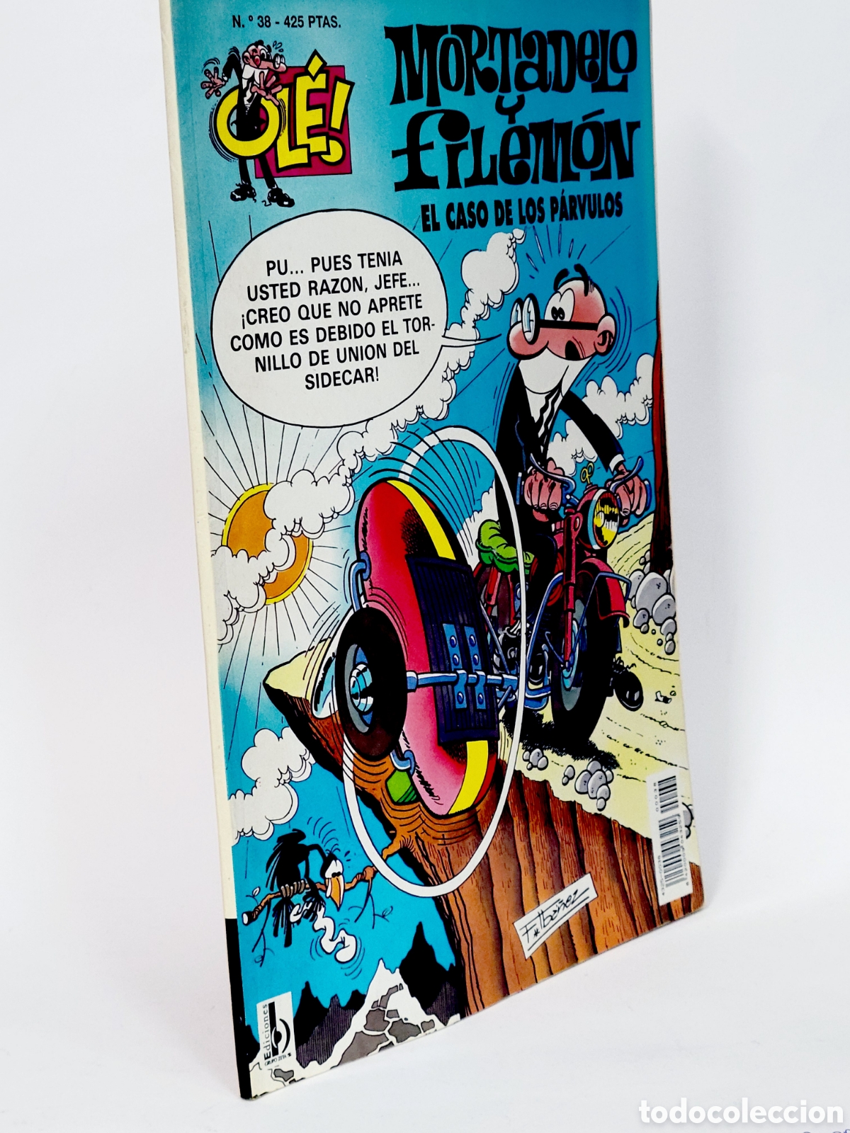 C&oacute;mics: C&Oacute;MIC MORTADELO Y FILEM&Oacute;N 38 EL CASO DE LOS P&Aacute;RVULOS OLE EDICIONES B TERCERA EDICI&Oacute;N BUEN ESTADO