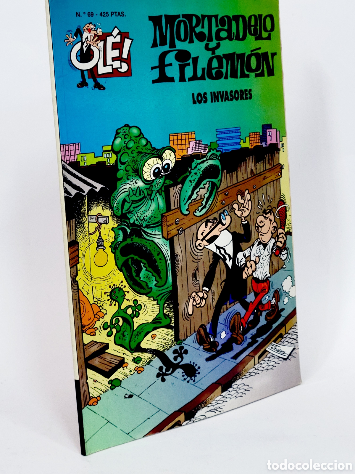 C&oacute;mics: C&Oacute;MIC MORTADELO Y FILEM&Oacute;N 69 LOS INVASORES OLE EDICIONES B TERCERA EDICI&Oacute;N BUEN ESTADO