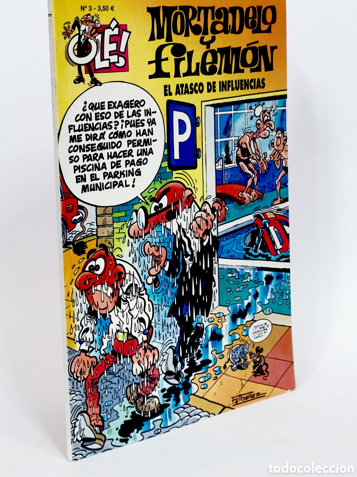C&oacute;mics: C&Oacute;MIC MORTADELO Y FILEM&Oacute;N 3 EL ATASCO DE INFLUENCIAS OLE EDICIONES B QUINTA EDICI&Oacute;N BUEN ESTADO